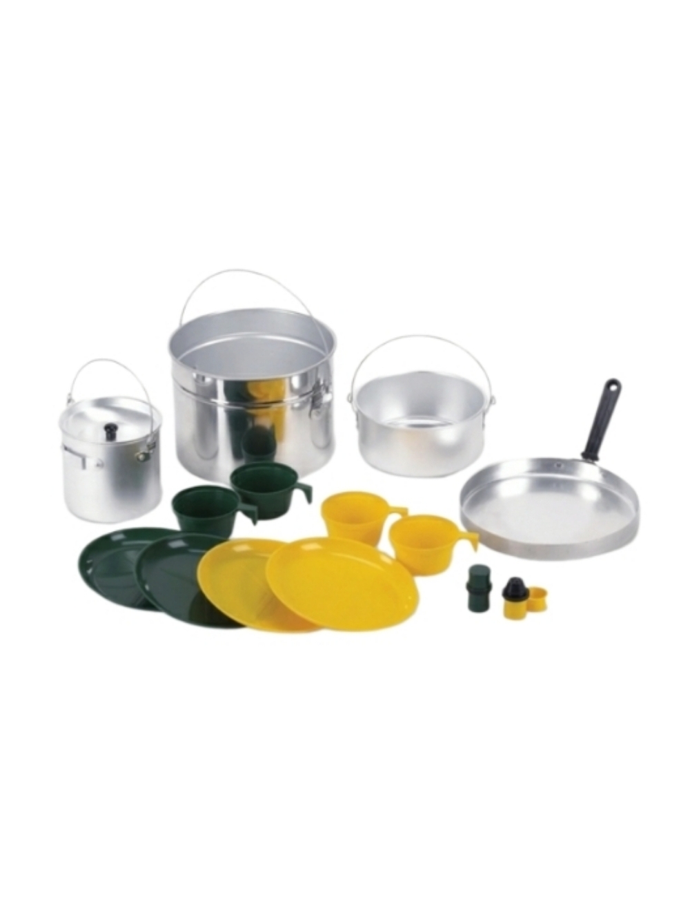 Stansport Deluxe 16pc Aluminum Camping Cook Set